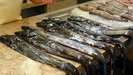dieser Degenfisch, er stammt aus der Tiefsee, wird rund um Madeira gefangen und in vielen Restaurants angeboten