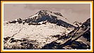 schner Ausblick in die schneebedeckten Berge