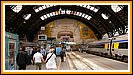 Ankunft in Milano Centrale, dem grten Bahnhof Mailands