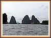 Phang Nga Bay, Kalksteinfelsen, die verwittern