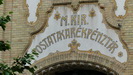 BUDAPEST - Beschriftung oberhalb des Eingangs zum ehemaligen Gebäude der Postsparkasse in Budapest