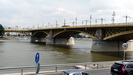 BUDAPEST - in Höhe der Margaretenbrücke verlassen wir den Zug wieder