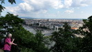 BUDAPEST - schon während des Aufstiegs bieten sich uns immer wieder tolle Ausblicke