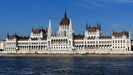 BUDAPEST - am späten Nachmittag hat man von hier aus den schönsten Blick auf das Parlamentsgebäude