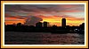 Abendstimmung am Flu� Chao Praya