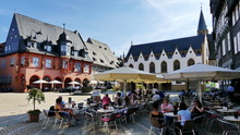 der Marktplatz in Goslar