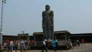 KARKALA - 
				auf dem Bahubali Rock steht eine 13 m hohe Gomateshwara-Statue, errichtet 1432 