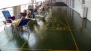 AIDADIVA - 
				auf Deck 5 befinden sich viele schattige Pltze und hier wird auch Shuffleboard gespielt