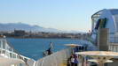 PALMA DE MALLORCA - 
				von Deck 12 aus haben wir einen schnen Ausblick auf die Bucht von Palma de Mallorca