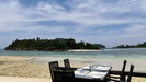 SEYCHELLEN - in dieser Bucht mit dem schnen Blick haben wir bereits vor 18 Jahren in einem Restaurant gut gegessen