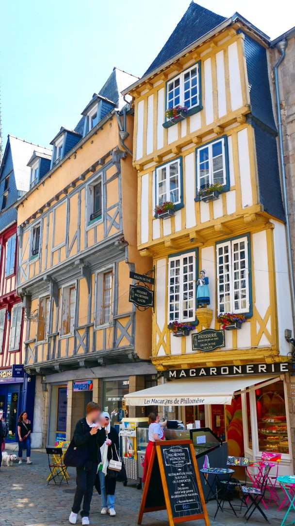 QUIMPER - schne Fachwerkhuser