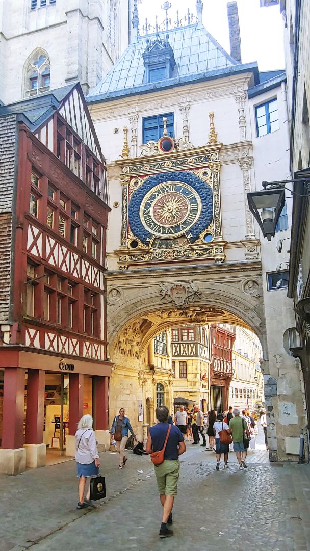 ROUEN - der Uhrenturm Gros Horloge