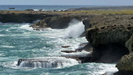 der Atlantik brandet heftig an die Nordkste von Barbados