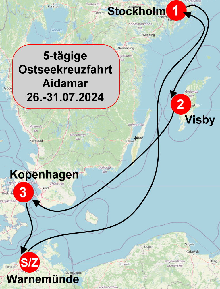 Ostseekreuzfahrt Ostseekreuzfahrt