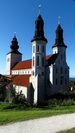 VISBY - die Domkirche von Visby, eine von ehemals 14 Kirchen in der kleinen Haupstadt Gotlands 