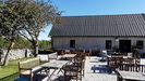 VISBY - in der Pension F�r�g�rden auf der Insel Far� legen wir bei sch�nstem Sonnenschein eine Mittagspause ein