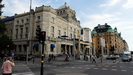 STOCKHOLM - Am Nybroplan steht das im Jugendstil erbaute imposante "K�niglich Dramatische Theater"