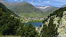 phantastischer Blick in das Vall de Nria vom Aussichtspunkt Mirador de la Creu den Riba 