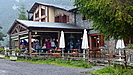 im Restaurant Camp del Serra am Ende und etwas oberhalb des Staussees suchen wir Zuflucht vor dem Regen im Restaurant Camp del Serra am Ende und etwas oberhalb des Staussees suchen wir Zuflucht vor dem Regen