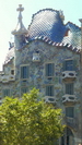 die Casa Batll, erbaut von Antoni Gaudi um 1877, Weltkulturerbe