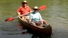LAWN HILL GORGE - im Kanu erforschen wir fast lautlos und geruhsam 
				die lange Schlucht