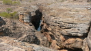 COBBOLD GORGE -- vom Plateau aus haben 
				wir einen ersten guten Einblick in die Schlucht
