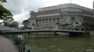 SINGAPUR - das altehrw�rdige Fullerton Hotel (5 Sterne) am Singapur River, erbaut 1924-1928 
