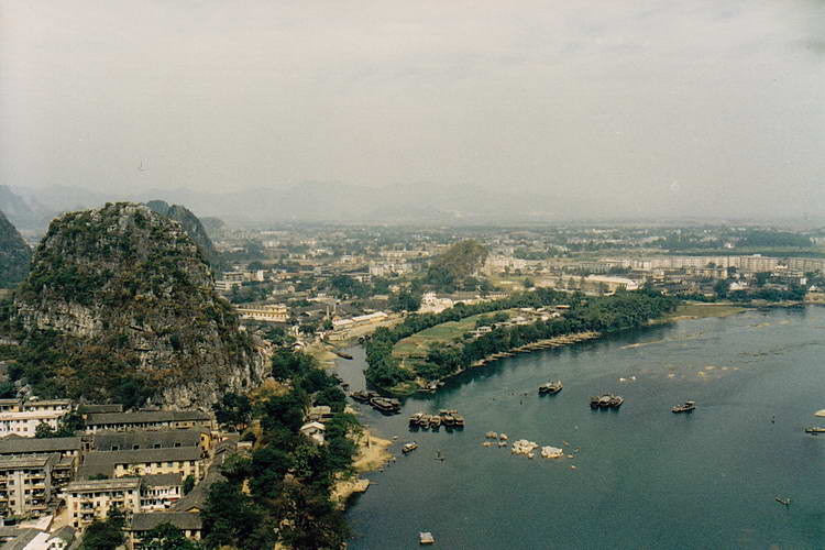 schöner erster Blick auf Guilin schöner erster Blick auf Guilin