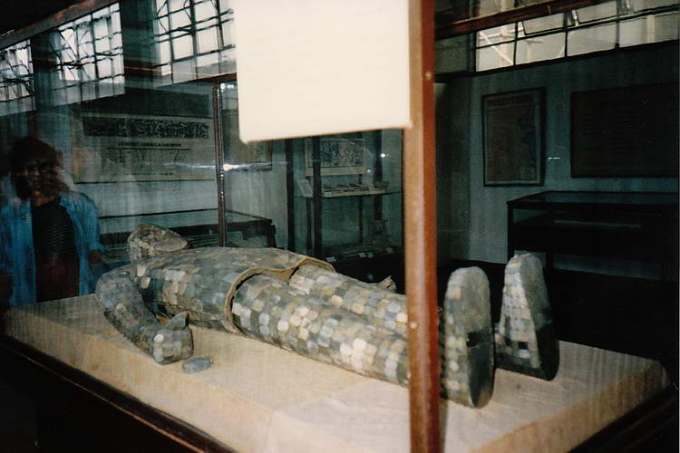 beeindruckendes Kunstwerk im Nanjing-Museum<br />der Jademann beeindruckendes Kunstwerk im Nanjing-Museum, der Jademann