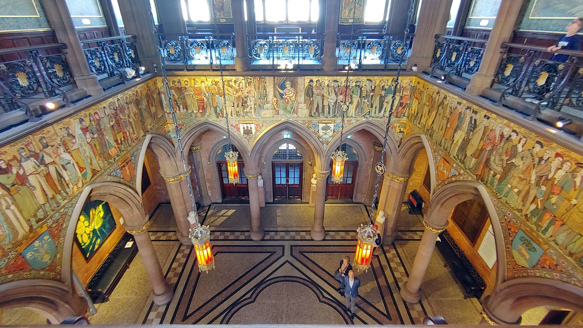 die Great Hall der Scottish National Portrait Gallery