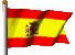 die Flagge Spaniens