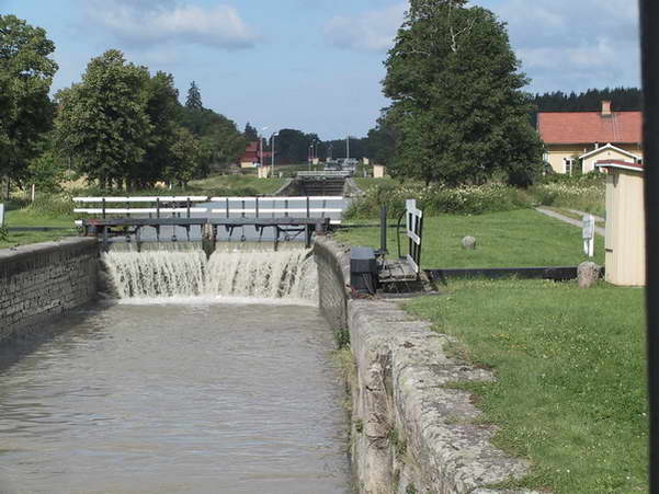 eine der letzten Schleusen eine der letzten Schleusen