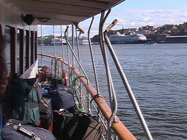 Zerstörungen nach dem Zusammenstoss mit einem Kreuzfahrtschiff Zerstörungen nach dem Zusammenstoss mit einem Kreuzfahrtschiff