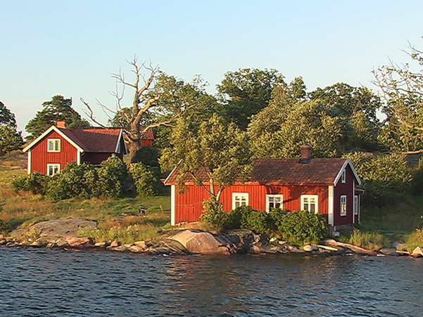 Wochenendhäuschen in den Schären Wochenendhäuschen in den Schären