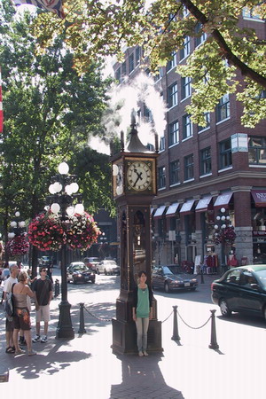 eine Dampfuhr in Gastown eine Dampfuhr in Gastown