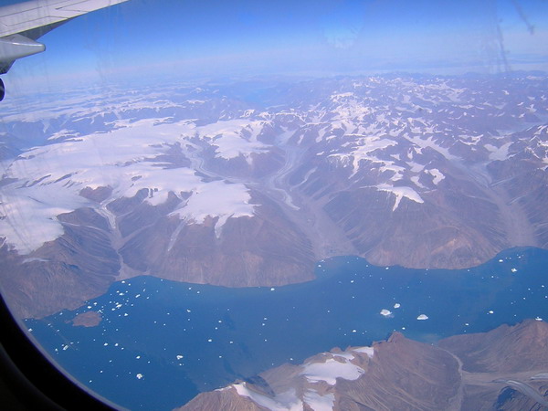 wir überfliegen Grönland wir überfliegen Grönland