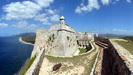  SANTIAGO DE CUBA - das Castillo de San Pedro de la Roca (1662) am Eingang zur Bahia de Santiago de Cuba