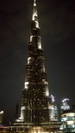 DUBAI- der Burj Khalifa bei Nacht