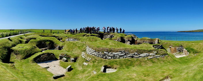 ORKNEY - diese jungsteinzeitliche Anlage Skara Brae gilt als die besterhaltene Anlage dieser Zeit ORKNEY - diese jungsteinzeitliche Anlage Skara Brae gilt als die besterhaltene Anlage dieser Zeit