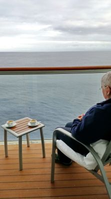 Nespresso auf unserem Balkon