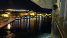 MALTA - wir verlassen den Grand Harbour von Valletta bei Dunkelheit, eine sehr schöne Ausfahrt
