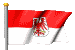 die Flagge Brandenburgs