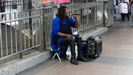 CENTRAL PARK - diese Sängerin in der Metro 35th. St. haben wir schon mal im deutschen TV gesehen, eine tolle Stimme