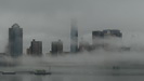 MANHATTAN - ein gespentesches Bild - Manhattan versinkt im Nebel