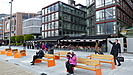 OSLO - "Akers brygge" ist ein neuentstandenes Shopping- und Wohnviertel am Hafen  