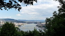 BUDAPEST - Blick vom Gellerthügel auf Budapest und die Donau 