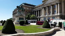 BUDAPEST - der Burgpalast ist das grte Gebude Ungarns und heute ein Museum